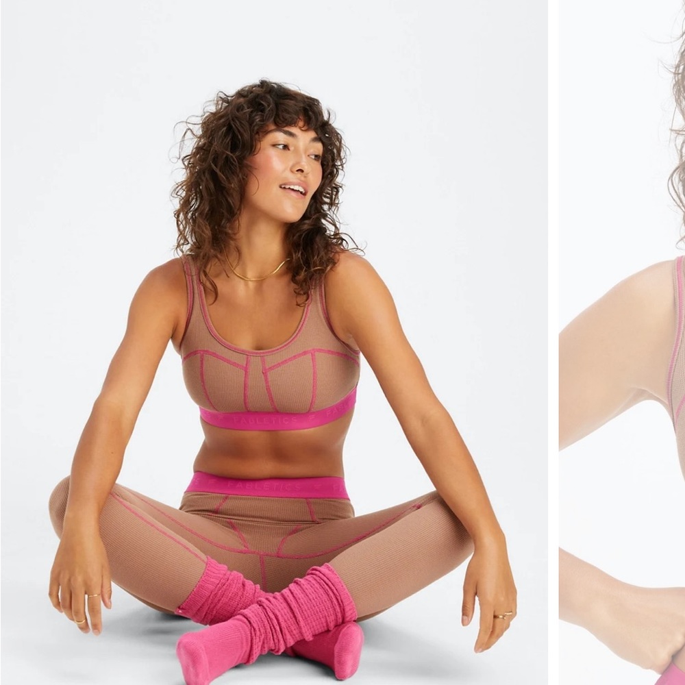 Fabletics Waffle Bra - Picture 2 of 3